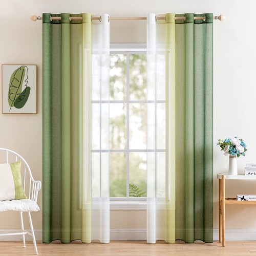 Miulee voile tende - miulee, trasparenti